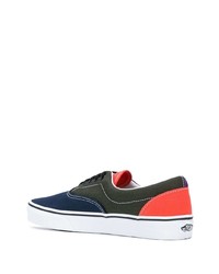 Мужские разноцветные низкие кеды из плотной ткани от Vans