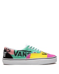 Мужские разноцветные низкие кеды из плотной ткани от Vans