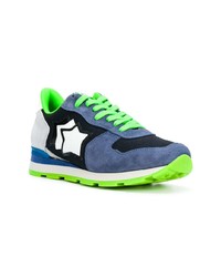 Мужские разноцветные низкие кеды от atlantic stars