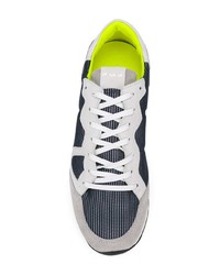 Мужские разноцветные низкие кеды от Philippe Model