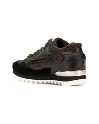 Мужские разноцветные низкие кеды от Les Hommes