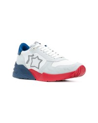 Мужские разноцветные низкие кеды от atlantic stars