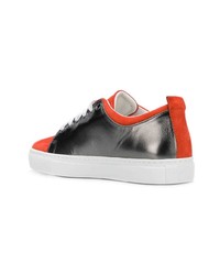 Женские разноцветные низкие кеды от Lanvin