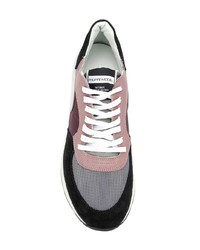 Мужские разноцветные низкие кеды от Philippe Model