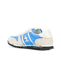 Мужские разноцветные низкие кеды от Premiata