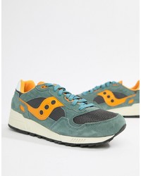 Мужские разноцветные низкие кеды от Saucony