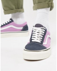 Мужские разноцветные низкие кеды от Vans