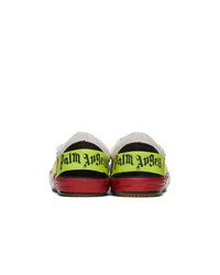 Мужские разноцветные низкие кеды от Palm Angels