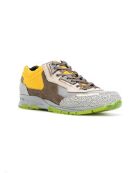 Мужские разноцветные низкие кеды от Lanvin