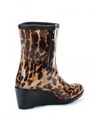 Женские разноцветные резиновые сапоги от Mon Ami