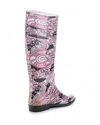 Женские разноцветные резиновые сапоги от SANDRA