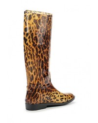 Женские разноцветные резиновые сапоги от SANDRA