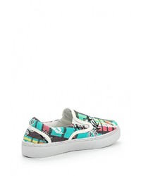 Женские разноцветные слипоны от Annalisa