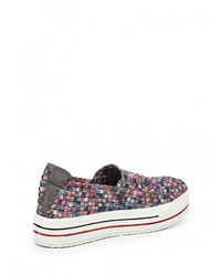 Женские разноцветные слипоны от Dino Ricci Trend