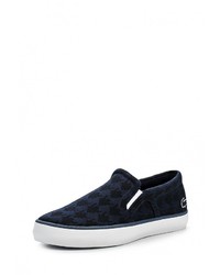 Мужские разноцветные слипоны от Lacoste