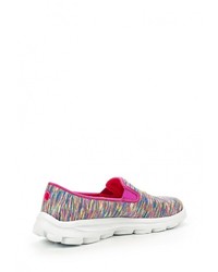 Женские разноцветные слипоны от Skechers