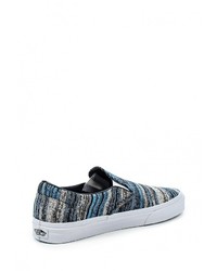 Мужские разноцветные слипоны от Vans