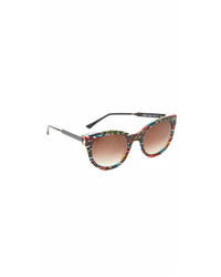 Женские разноцветные солнцезащитные очки от Thierry Lasry