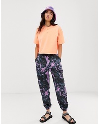 Женские разноцветные спортивные штаны с принтом тай-дай от ASOS DESIGN