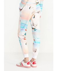 Женские разноцветные спортивные штаны от EA7