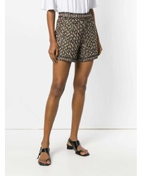 Женские разноцветные твидовые шорты от M Missoni