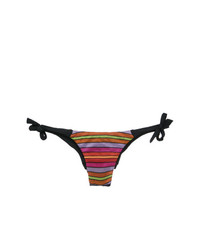 Разноцветные трусики бикини в горизонтальную полоску от Cecilia Prado