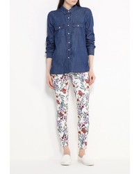 Разноцветные узкие брюки от Brave Soul