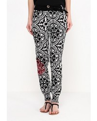 Разноцветные узкие брюки от Desigual