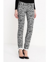 Разноцветные узкие брюки от Gas