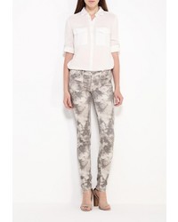 Разноцветные узкие брюки от Gas