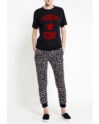 Разноцветные узкие брюки от Iceberg