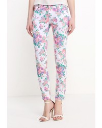 Разноцветные узкие брюки от Kruebeck