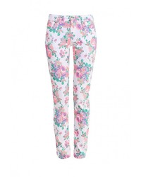 Разноцветные узкие брюки от Kruebeck