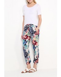 Разноцветные узкие брюки от Roxy