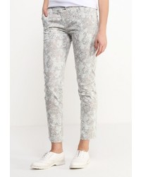 Разноцветные узкие брюки от Sisley