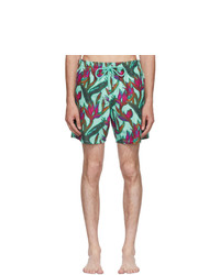 Разноцветные шорты для плавания с принтом от Vilebrequin