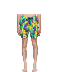 Разноцветные шорты для плавания с принтом от Vilebrequin