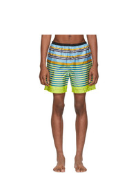 Разноцветные шорты для плавания от Prada