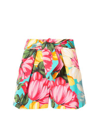 Женские разноцветные шорты с цветочным принтом от Milly