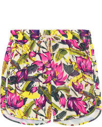 Женские разноцветные шорты с цветочным принтом от Zimmermann