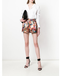 Женские разноцветные шорты от Saint Laurent