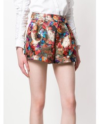 Женские разноцветные шорты от Saint Laurent