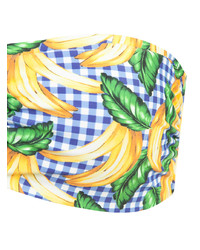 Разноцветный бикини-топ с принтом от Onia