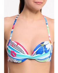 Разноцветный бикини-топ от Desigual