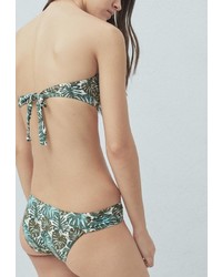 Разноцветный бикини-топ от Mango