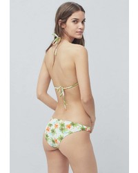 Разноцветный бикини-топ от Mango