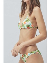 Разноцветный бикини-топ от Mango