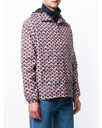 Мужской разноцветный бомбер с принтом от Valentino