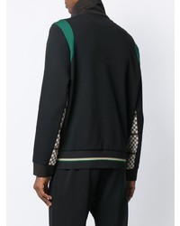 Мужской разноцветный бомбер с принтом от Fendi