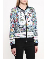 Женский разноцветный бомбер от Aurora Firenze